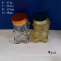 320ml 11oz Bear Design Glass Storage Jar Glass Jam Jar Glass Candy Jar Wholesale